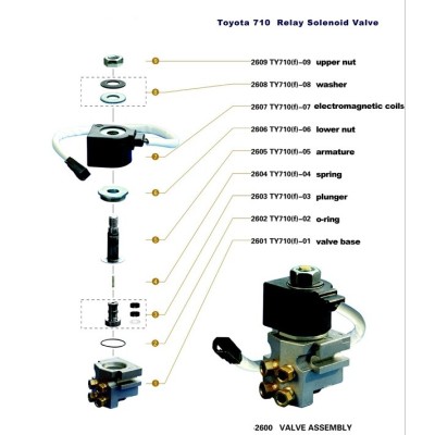 2600 TOYOTA 710 KOMPLE VENTİL