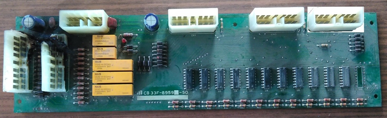 33F-8959A-50 İPLİK KESİCİ KONTROL KARTI